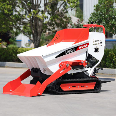 500-800KG Self Loading Gasoline Mini Dumper Small Turning Radius