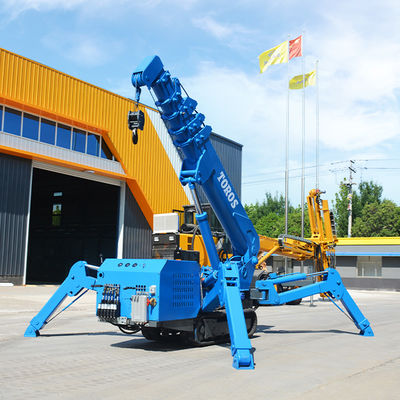 EPA approval Small 3 Ton Spider Crane 5 Ton Crawler Crane Boom Lift