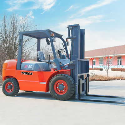calidad  Heavy Lifting 2-3 Ton Diesel Forklift 3-4 Meters Overall Length fábrica