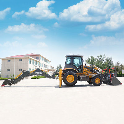 1m3 Bucket Backhoe Loader Machine For Construction Work User Friendly