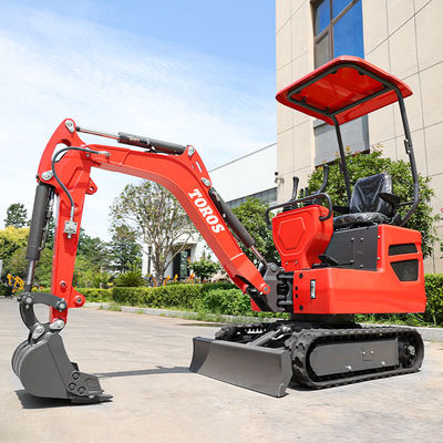 TE-10 Mini Excavator Latest one-ton mini excavator，New mechanical structure，Thickened tracks