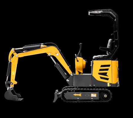 Mini excavadora multifunción Toros de 1 tonelada Micro Excavadora con motor Koop