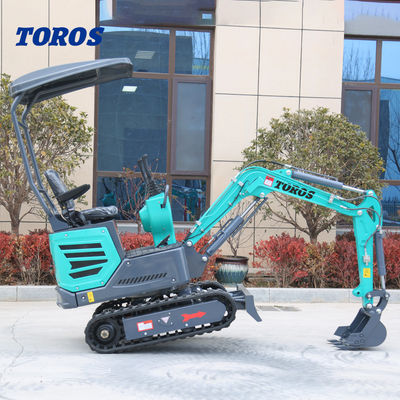 Excavadora hidráulica con ancho de vía de 180 mm multifunción de 1200 kg