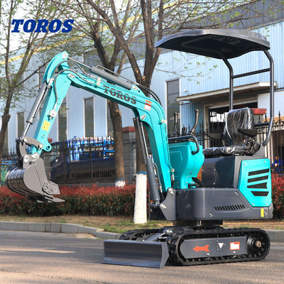 1Máquina de excavación portátil de 2 toneladas multifuncional con accesorio