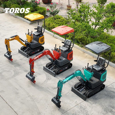 4 km/h Mini excavadora para el hogar Manipulación de materiales Mini excavadora pequeña