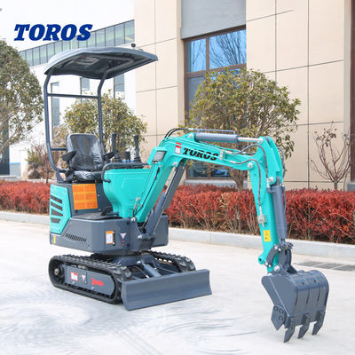 4 km/h Mini excavadora para el hogar Manipulación de materiales Mini excavadora pequeña