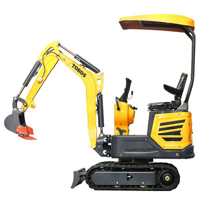4 km/h Mini excavadora para el hogar Manipulación de materiales Mini excavadora pequeña