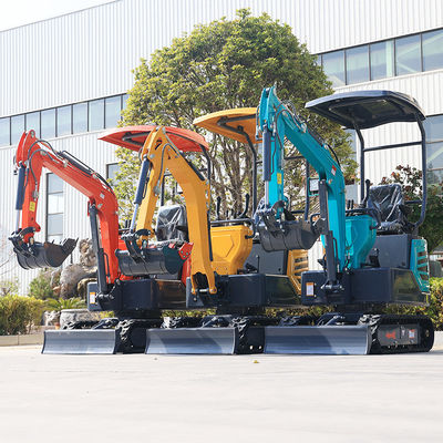 1.2 toneladas de motor diésel Toros mini excavadora 22MPa presión de funcionamiento