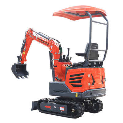 Excavadora de jardín en miniatura computarizada
