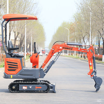 1.2 toneladas de motor diésel Toros mini excavadora 22MPa presión de funcionamiento