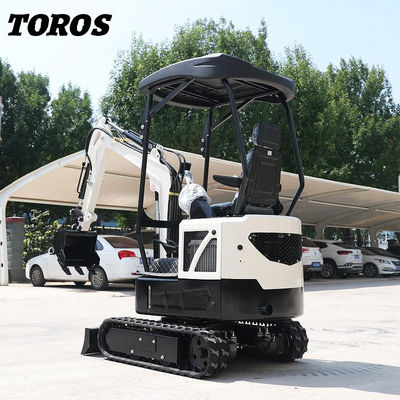19KW Toros Mini Excavadora Hidráulica 1,5 toneladas Mini Excavadora para uso doméstico