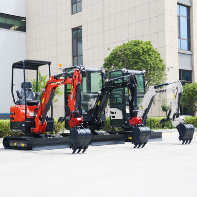 11.8KW 2600rpm 1,8 toneladas Mini Excavadora Máquina de excavación pequeña para la granja