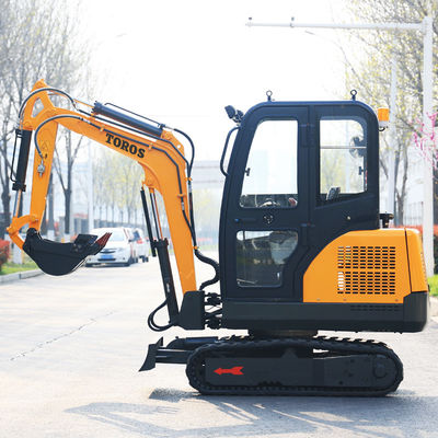 EURO 5 Mini excavadora de 2 toneladas Excavadora doméstica pequeña Bajo consumo