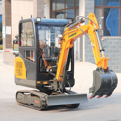 EURO 5 Mini excavadora de 2 toneladas Excavadora doméstica pequeña Bajo consumo