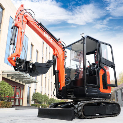 Ingeniería municipal mini excavador micro del excavador 24.5kw de 2,5 toneladas con el taxi