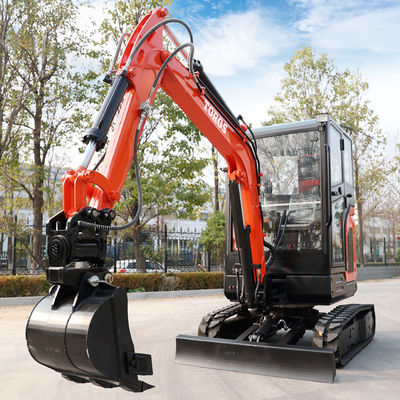 Ingeniería municipal mini excavador micro del excavador 24.5kw de 2,5 toneladas con el taxi