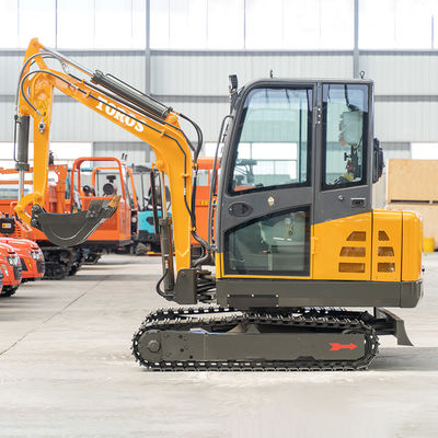 Emplazamiento de construcción Mini excavadora Toros de 3 toneladas Maquinaria de movimiento de tierra pequeña