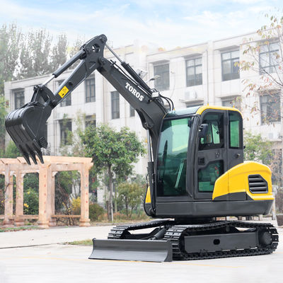 Ancho de vía de 300 mm Máquina mini excavadora Profundidad máxima de excavación 2345 mm Base de ruedas 1800 mm