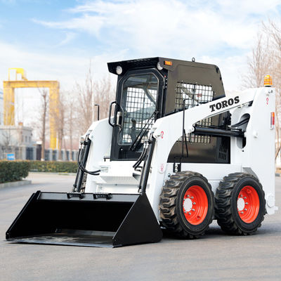 CE 500 kg-1200 kg Cargador de ruedas hidráulicas de extremo delantero Cargador articulado pequeño