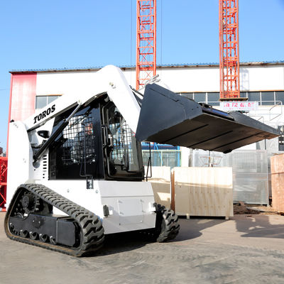 Cargador de dirección de todo terreno con motor Cummins B3.3 fácil de maniobrar
