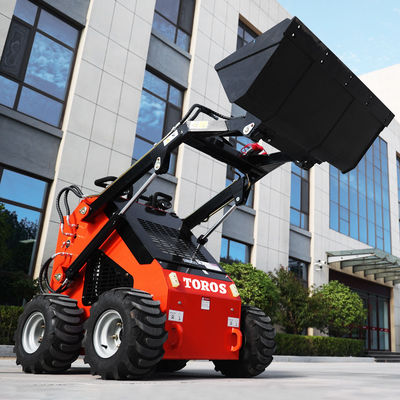 Mini cargador frontal compacto del minicargador 18.2KW multiusos