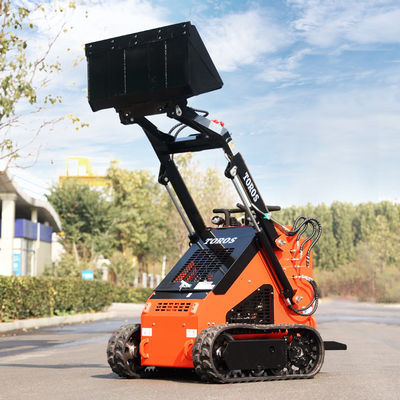 Capacidad de funcionamiento 1000-1500Lbs Mini Skid Steer Loader fácil de controlar