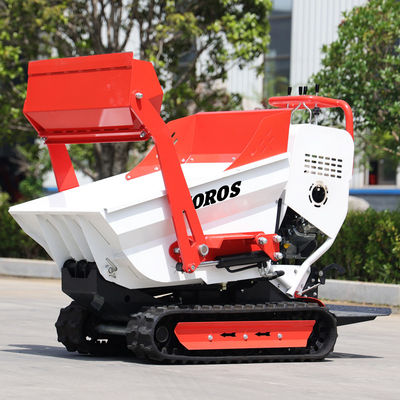 Motor diésel, pequeño camión de descarga
