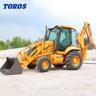 TOROS Máquina de carga de retroexcavadora versátil de 1 tonelada 2 toneladas 3 toneladas