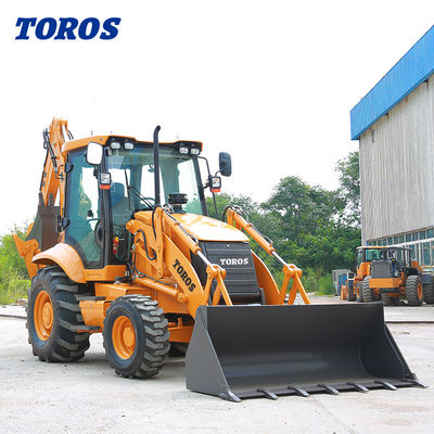TOROS Máquina de carga de retroexcavadora versátil de 1 tonelada 2 toneladas 3 toneladas