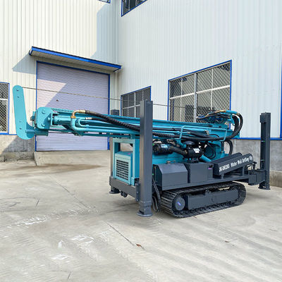 Máquina de perforación de pozos de agua de 300 mm montada en una plataforma de perforación fácil de operar