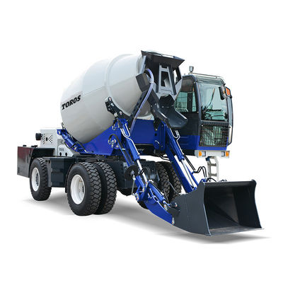 Capacidad del camión 10-20m3 del mezclador concreto del acero de carbono del motor de Cummins Weichai