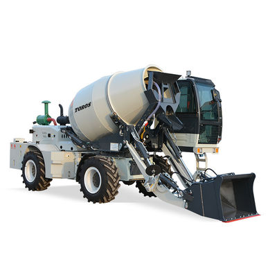 Capacidad del camión 10-20m3 del mezclador concreto del acero de carbono del motor de Cummins Weichai