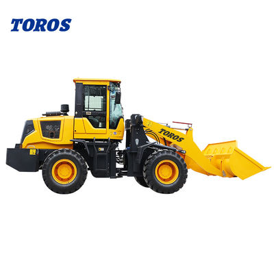 Máquina de carga de ruedas de extremo frontal compacta de usos múltiples con un cubo de 0,5 m2
