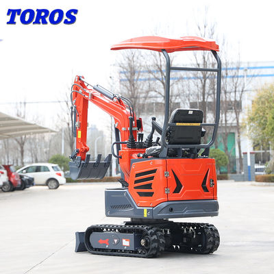 Mini máquina del excavador de la huerta agrícola funcional multi del mini excavador de 2 toneladas
