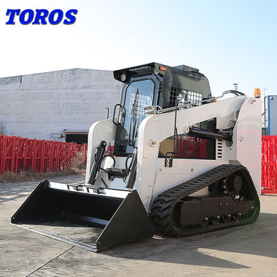 18.2KW 1000kg Compacto cargador de dirección de deslizamiento de tierra