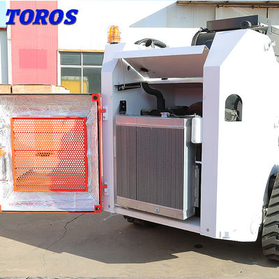 Trabajo de la carretera 18.2KW Hidráulico de deslizamiento de dirección de la conexión de rompehielos de hormigón