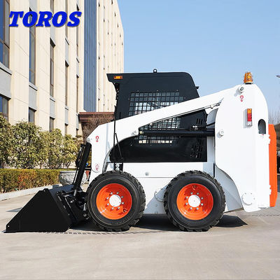 18.2KW 1000kg Compacto cargador de dirección de deslizamiento de tierra