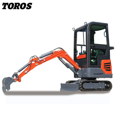 Manejo de materiales Mini excavadora de 1,2 toneladas