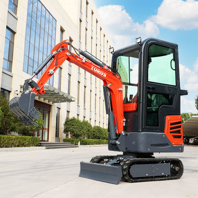 Excavadora de alta eficiencia energética de mini excavadora de 1,2 toneladas