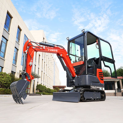 Excavadora multipropósito de 1,2 T Excavadora de jardín pequeña 2870*930*2030mm Dimensión