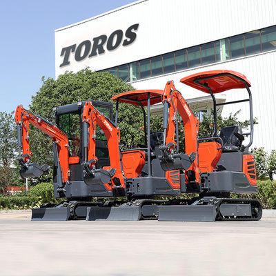 Manejo de materiales Mini excavadora de 1,2 toneladas