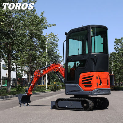 Excavadora hidráulica compacta de 1,2 toneladas de uso múltiple Equipo de movimiento de tierra pequeña