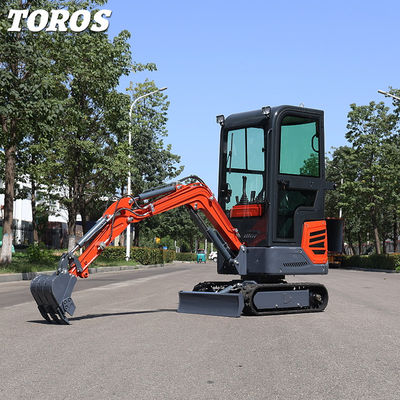 Excavadora de alta eficiencia energética de mini excavadora de 1,2 toneladas