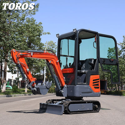 Excavadora de una tonelada con espacio libre de 405 mm
