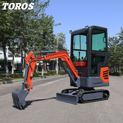Manejo de materiales Mini excavadora de 1,2 toneladas