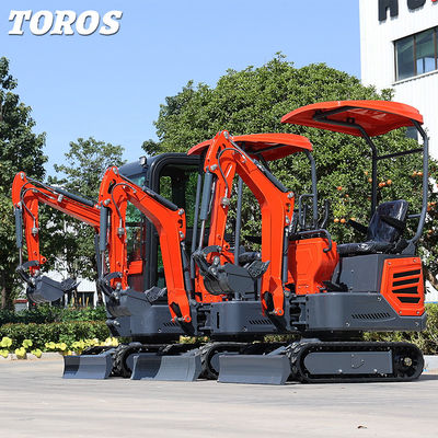 Excavadora de alta eficiencia energética de mini excavadora de 1,2 toneladas