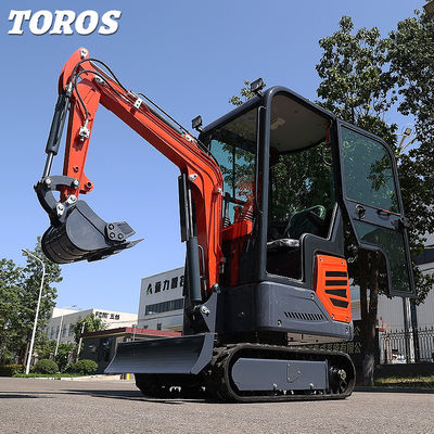 Excavadora mini de 1.2T de alta eficiencia para jardinería y jardinería