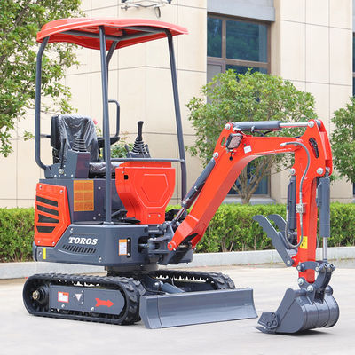 Manejo de materiales Mini excavadora de 1,2 toneladas