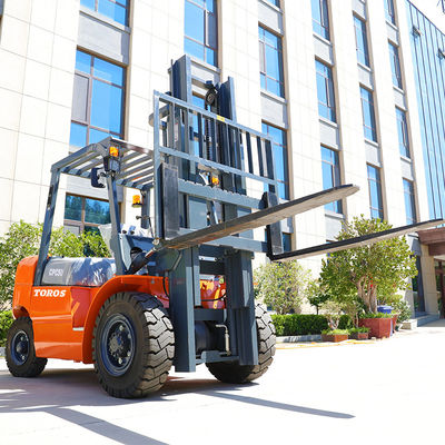 Camión elevador diesel personalizable de 4 ruedas contrapeso carretilla elevadora