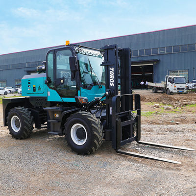 Camioneta elevadora sentada con tracción a 4 ruedas Camioneta elevadora de 7 toneladas con 48 pulgadas de longitud de horquilla